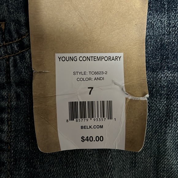 New with tags True Craft denim skirt size 7 NWT - Picture 3 of 3